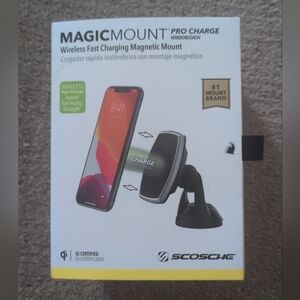 MagicMount Pro Charge Wireless Fast Charging Magnetic Mount For Car Dashboard